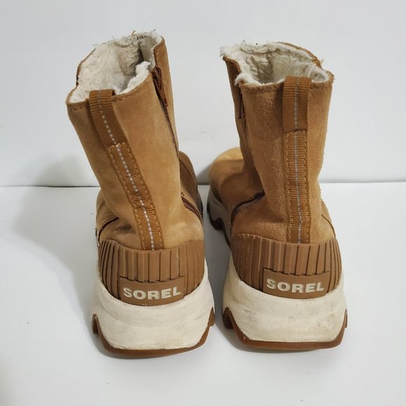 Sorel Kinetic Ankle Boots tan suede - Picture 4 of 10